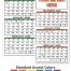 3-Month Display Calendar, 13 x 27 (Accent)