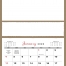 Robin Memo Calendar, 8 x 13 (Custom Photo)