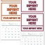 Sports Schedule Calendar, 14 x 30.5 (Academic Year)