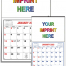 Half Apron Single Image Calendar, Administrator (13-1/2x22)