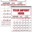 Contractor&#039;s Calendar, 19 x 26 (Memo)