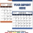 12-Sheet Commercial Calendar, 19 x 27 (Accent)