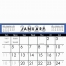 12-Sheet Commercial Calendar, 19 x 27 (Accent)