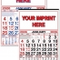 12-Sheet Commercial Calendar, 19 x 26 (Quarterly)
