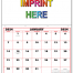 Single Image Apron Wall Calendar, 12 Month Xtra-Large (21x29) - Stapled Pad
