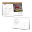 Image Personalized, Mid-Size Desk Tent Calendar
