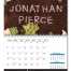 • Image Personalized Individual Name Mini Wall Calendar