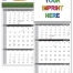 3-Month Single Photo Wall Calendar