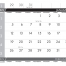 3-Month Single Photo Wall Calendar