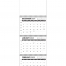3-Month/4-Panel Single Photo Wall Calendar