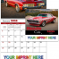 Muscle Car Spiral Calendar