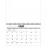 Custom Tear Sheet Single Photo Calendar (11x17, 12-Month)