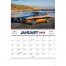 Muscle Cars Spiral Wall Calendar
