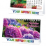 Garden Splendor 6-Sheet Desk Calendar