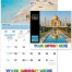 World Travel Scenic Calendar