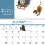 Norman Rockwell Wonderful World Spiral Calendar
