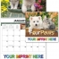 Four Paws Spiral Calendar