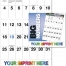 Big Numbers Appointment Calendar