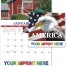 Patriotic America Calendar