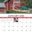 Patriotic America Calendar