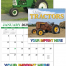 Legendary Tractors Spiral Calendar
