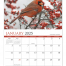 Nature&#039;s Songbirds Calendar