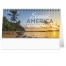 Scenic America Desk Tent Calendar