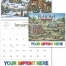 Folk Art by Bonnie White Calendar