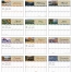 Scenes of America Big Memo Block Calendar