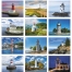 Lighthouses Spiral Calendar