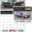 Muscle Cars Calendar