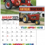 Antique Tractors Calendar