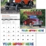 Antique Trucks Spiral Calendar