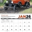 Antique Trucks Spiral Calendar