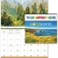 World Scenic Spiral Tinned Calendar