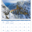 World Scenic Spiral Tinned Calendar