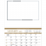 Recipe Pocket Calendar (Single Image, 8&quot; x 11&quot;)