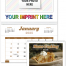 Home Cooking Guide Pocket Calendar (Single Image, 8&quot; x 12&quot;)