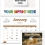 Home Cooking Guide Pocket Calendar (Single Image, 8&quot; x 12&quot;)