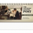 The Saturday Evening Post by Norman Rockwell Desk Calendar