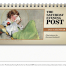 The Saturday Evening Post by Norman Rockwell Desk Calendar