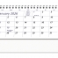 Econo 12-Sheet Desk Calendar