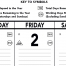 Contractor Memo Calendar, Black &amp; White