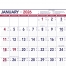 Contractor Memo Calendar, Patriotic