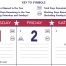 Contractor Memo Calendar, Patriotic