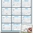 Span-A-Year (Laminated) Calendar