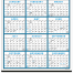 Span-A-Year (Non-Laminated) Calendar