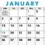 Span-A-Year (Non-Laminated) Calendar