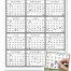 Span-A-Year (Laminated) Calendar, Black &amp; White