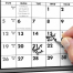 Span-A-Year (Non-Laminated) Calendar, Black &amp; White